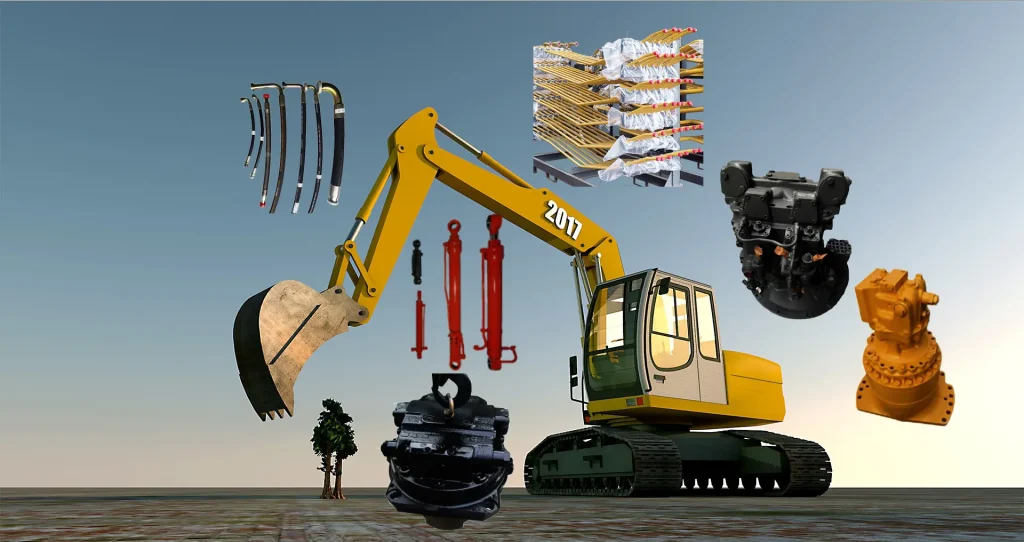 hydraulic parts